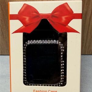 Rhinestone Bling Fashion Case for Smartwatch - Black